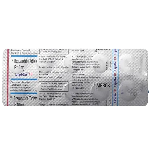 lipigo 10mg tablet 10's